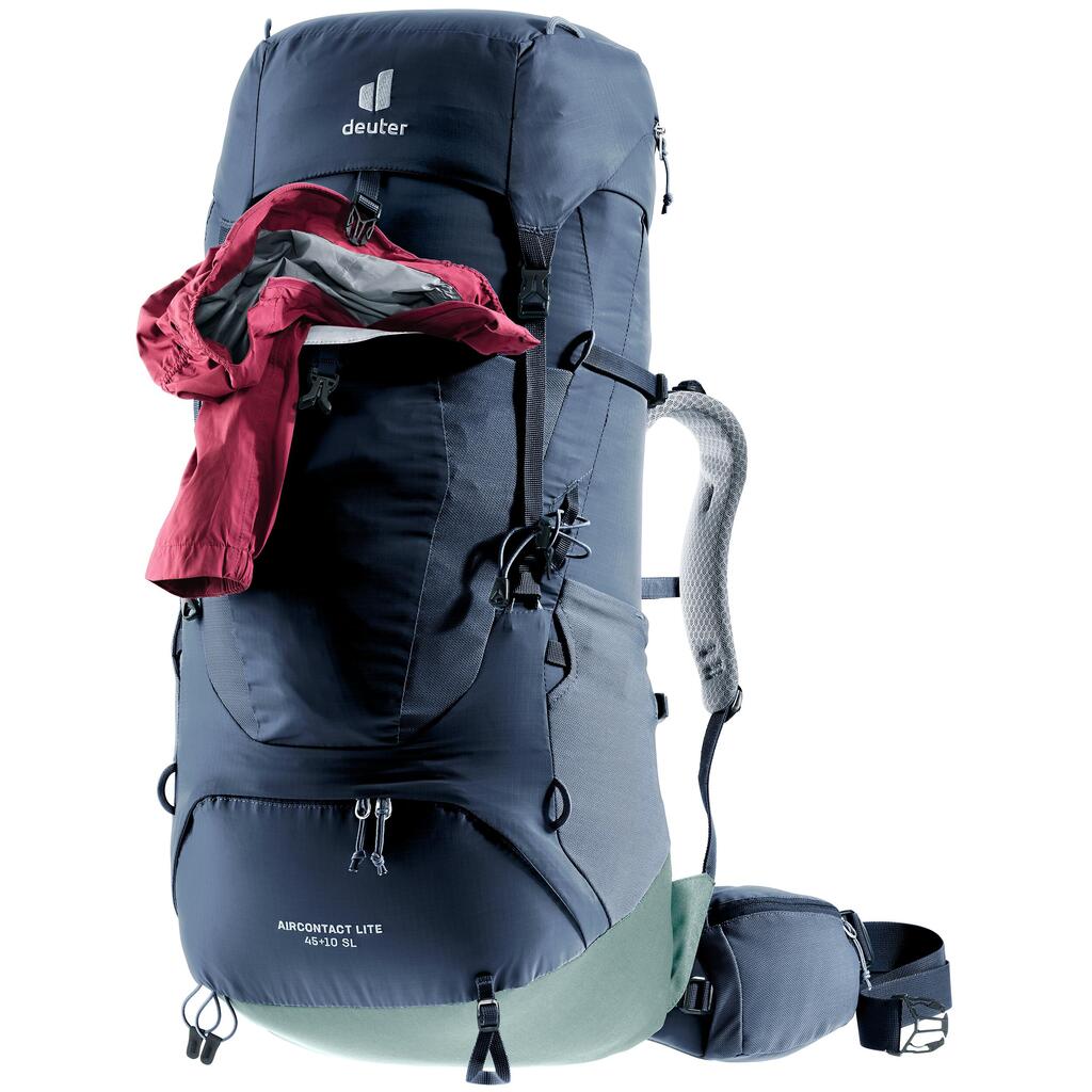 Women's Trekking Backpack 45+10L - DEUTER AIR CONTACT LITE